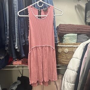 POL Pink Sleeveless Blouse